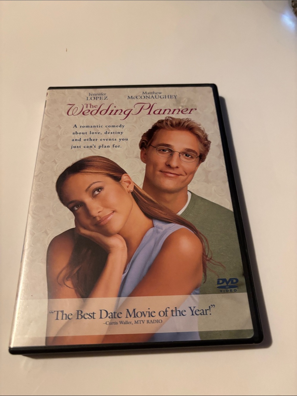 The Wedding Planner DVD - Jennifer Lopez, Matthew McConaughey - White/Blue/Green